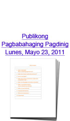 Tagalog San Jose 5/23/11 Notice