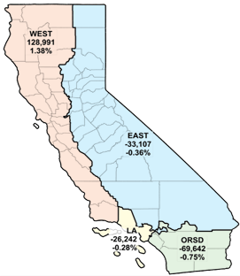 2011 First Draft Board of Equalization District Map of California